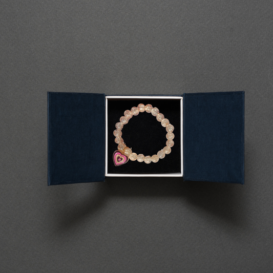Heart Sparkling Crystal Bracelet - Clori