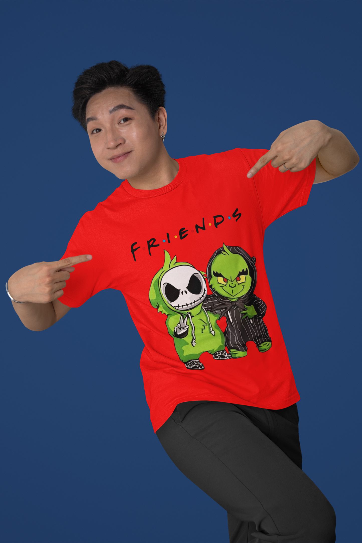 Friends Men's Cotton T-shirt - Comfortable Regular Fit Graphic Tee for Fans