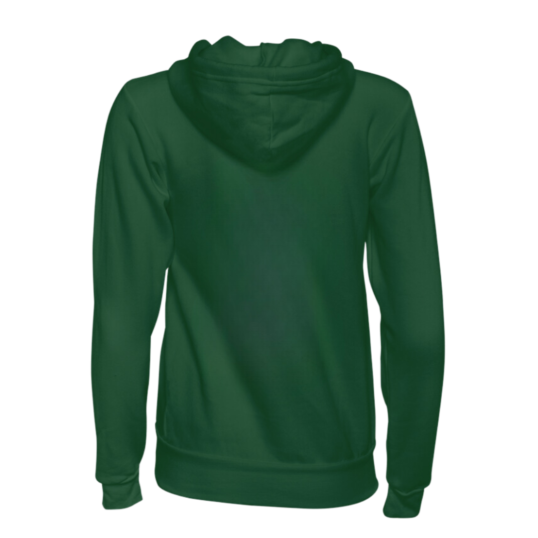 Plain Solid Cotton Hooded Sweatshirt - Clori