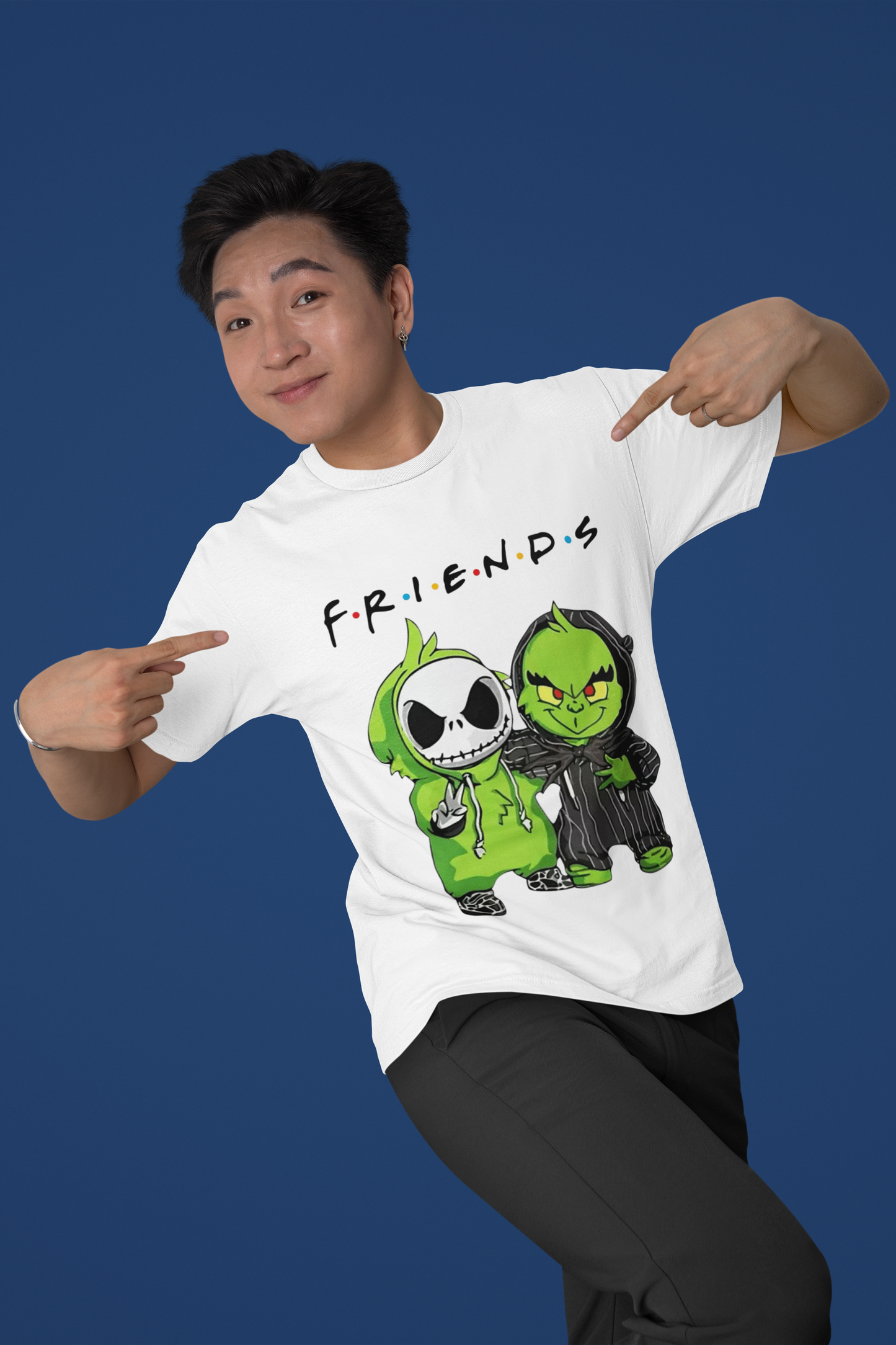Friends Men's Cotton T-shirt - Comfortable Regular Fit Graphic Tee for Fans
