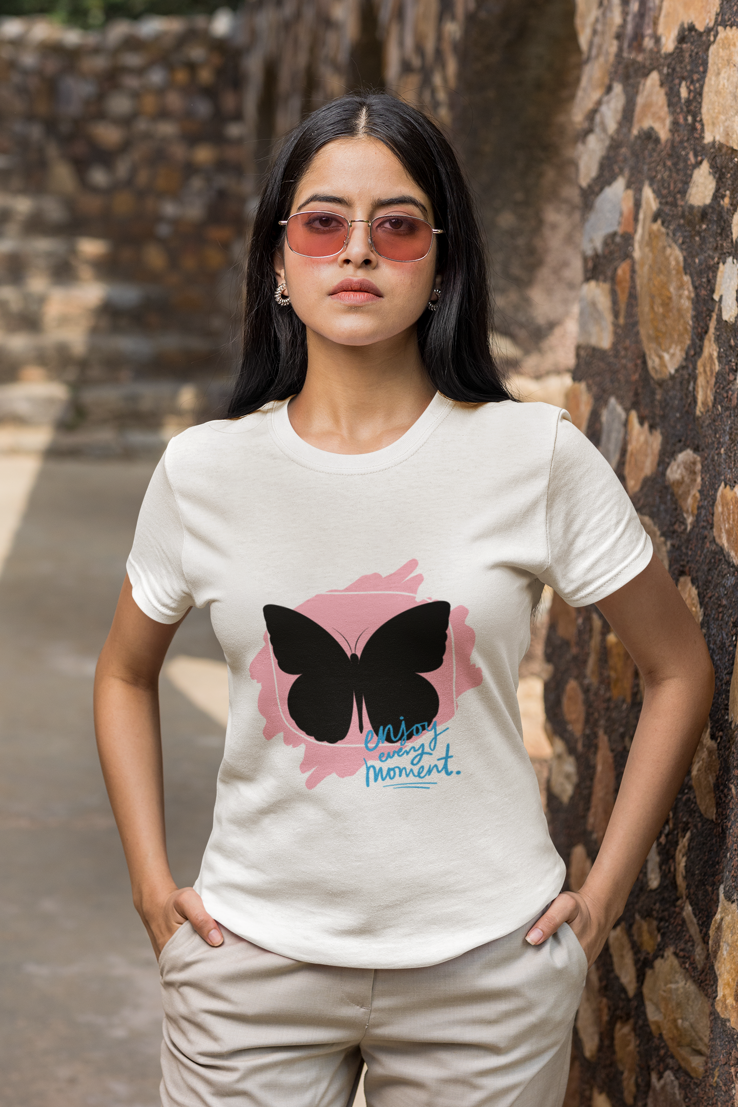 Moment Women's Regular Cotton T-Shirt