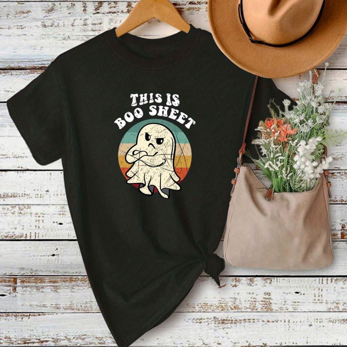 Boo Women's Regular Cotton T-Shirt