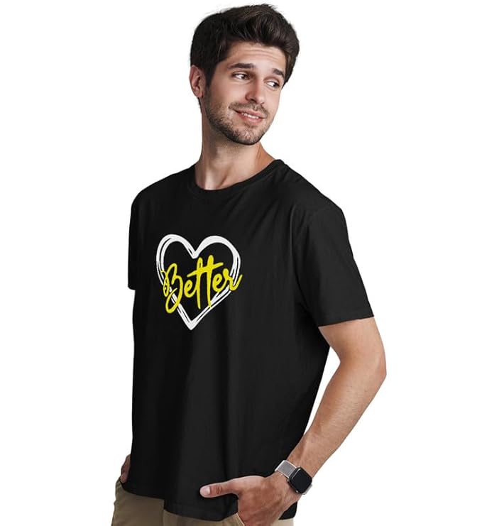 Better Together Graphic Print Couple T-Shirt – Celebrate Your Bond in Style