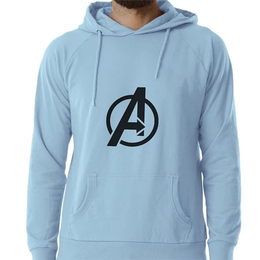 Avengers Graphic Print Men’s Hoodie – Superhero Cotton Winter Sweatshirt