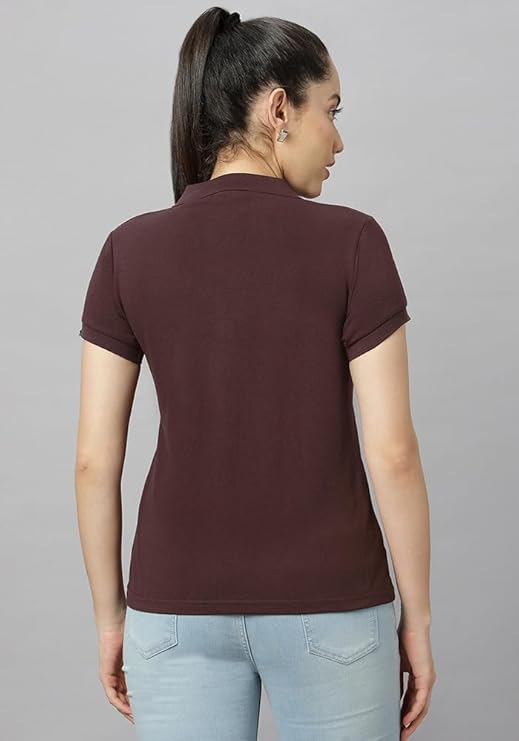 Women’s Navy Blue Polo T-Shirt