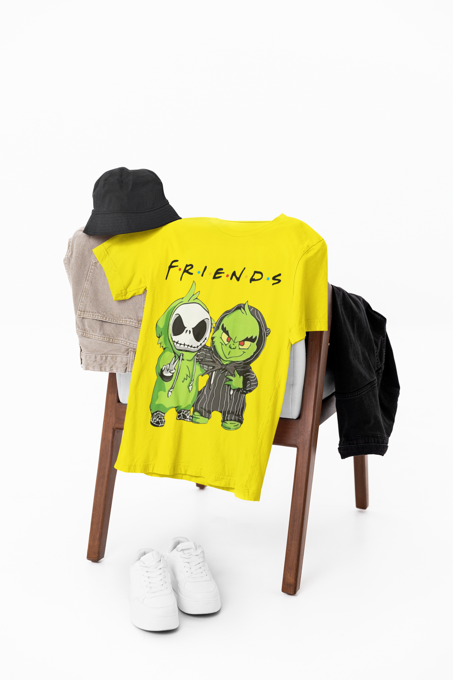 Friends Men's Cotton T-shirt - Comfortable Regular Fit Graphic Tee for Fans