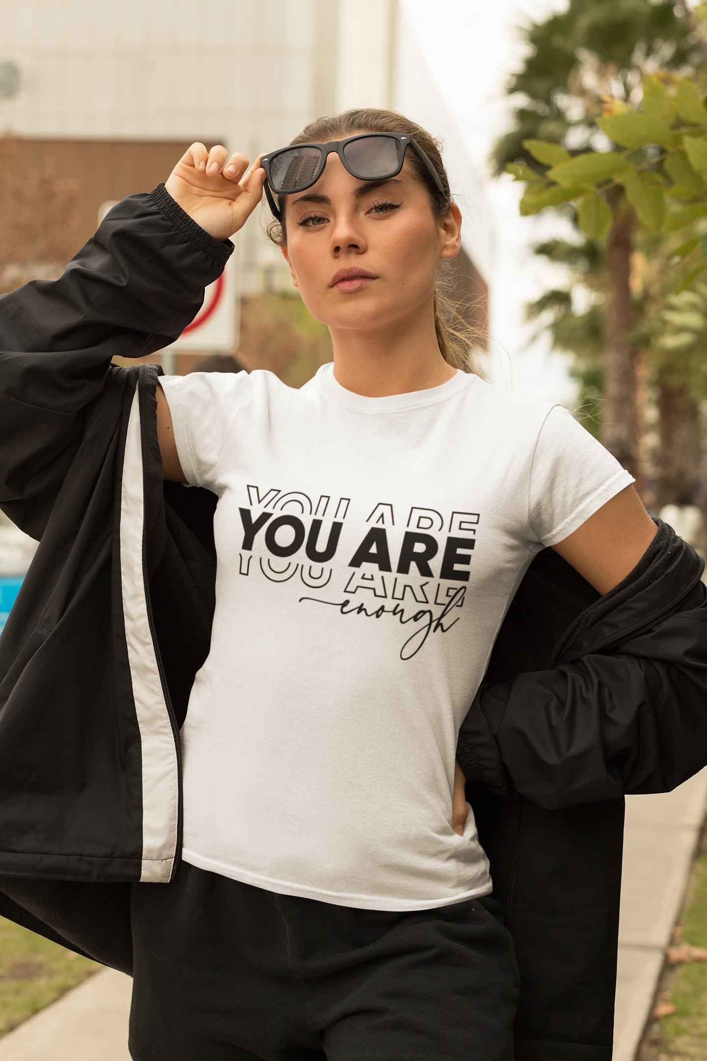 You Are Enough Women's Regular Cotton T-Shirt