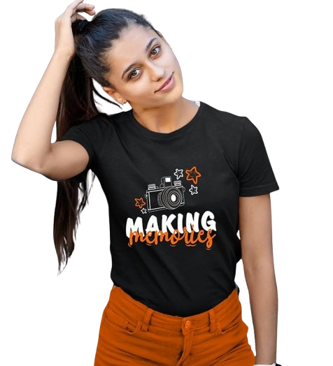 Making Memory Graphic Print Women’s T-Shirt