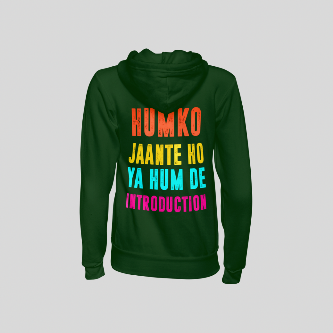 Introduction Cotton Hooded Sweatshirt - Clori
