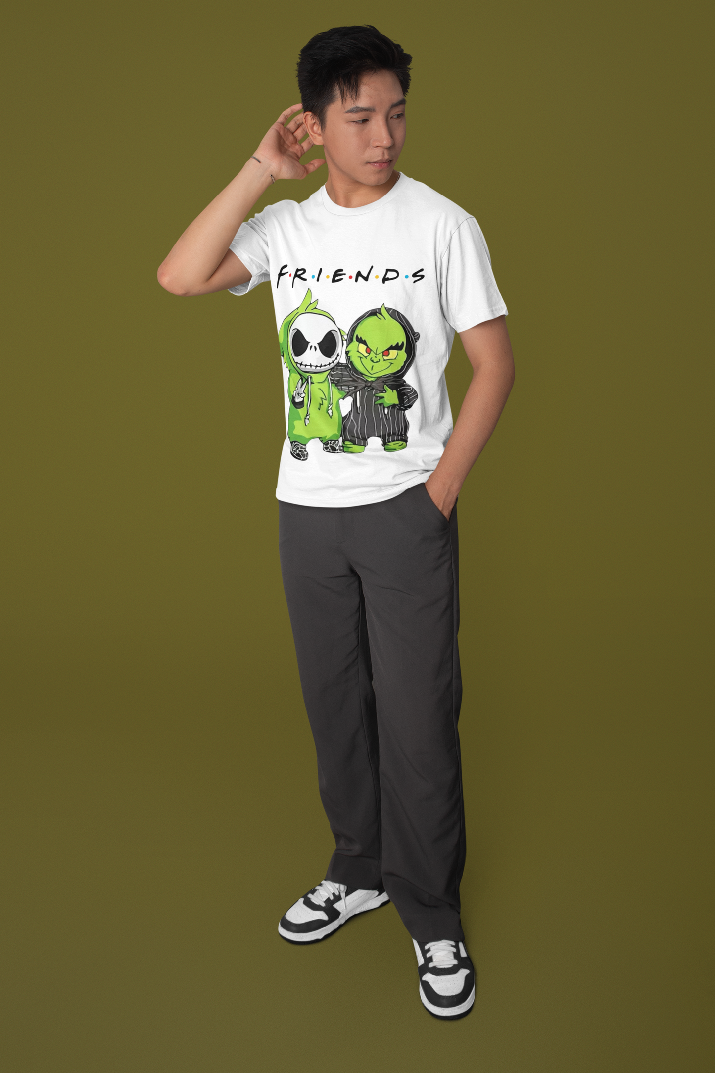 Friends Men's Cotton T-shirt - Comfortable Regular Fit Graphic Tee for Fans