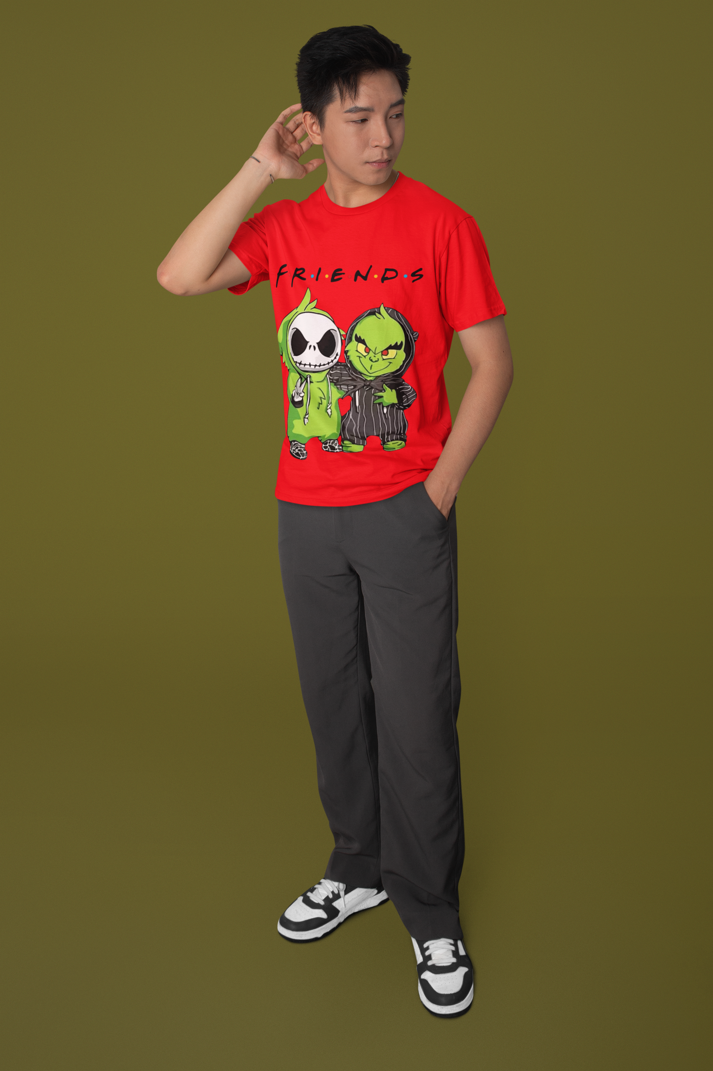 Friends Men's Cotton T-shirt - Comfortable Regular Fit Graphic Tee for Fans