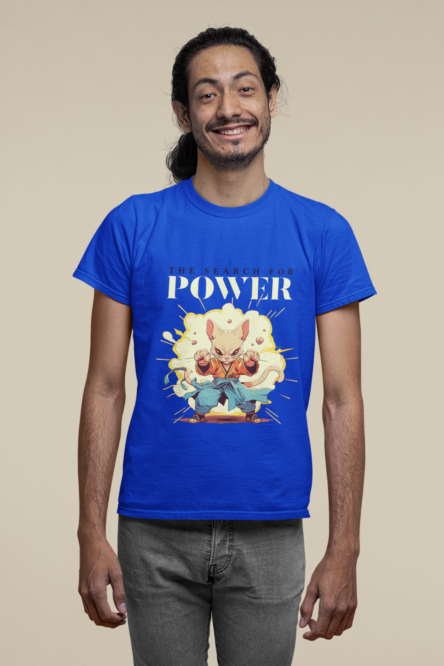 Power Regular Men's Cotton T-shirt