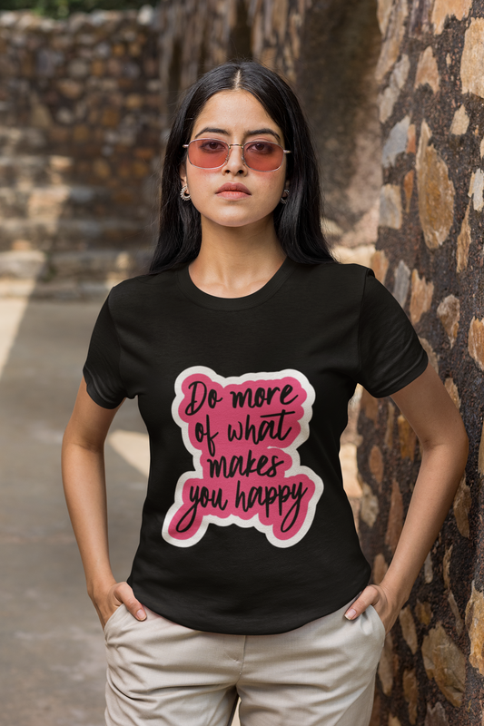 Do More Women's Regular Cotton T-Shirt