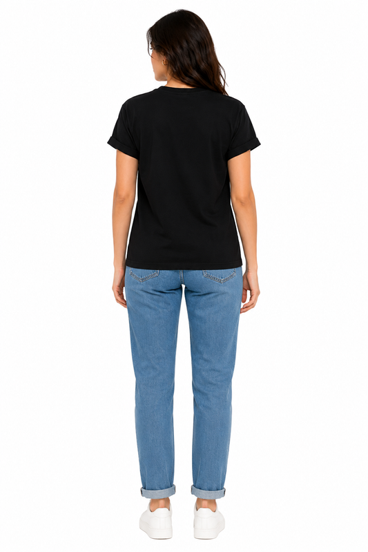 Not Today Typography T-Shirt for Women