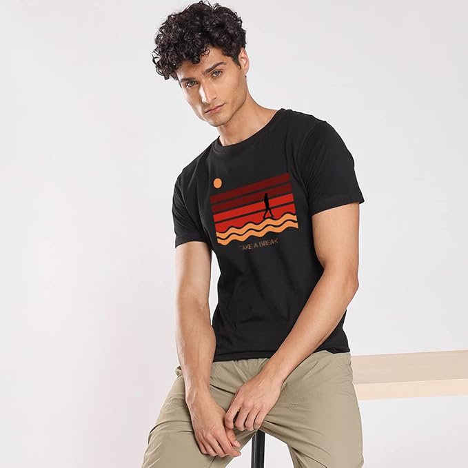 Take a Break Graphic Printed T-Shirt
