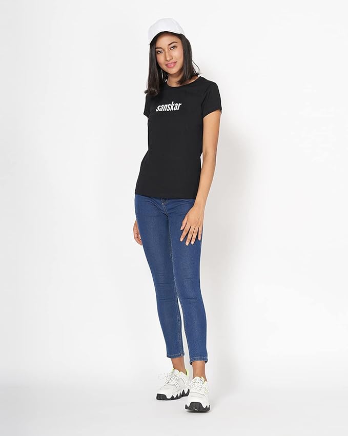 Sanskar Graphic Printed T-Shirt