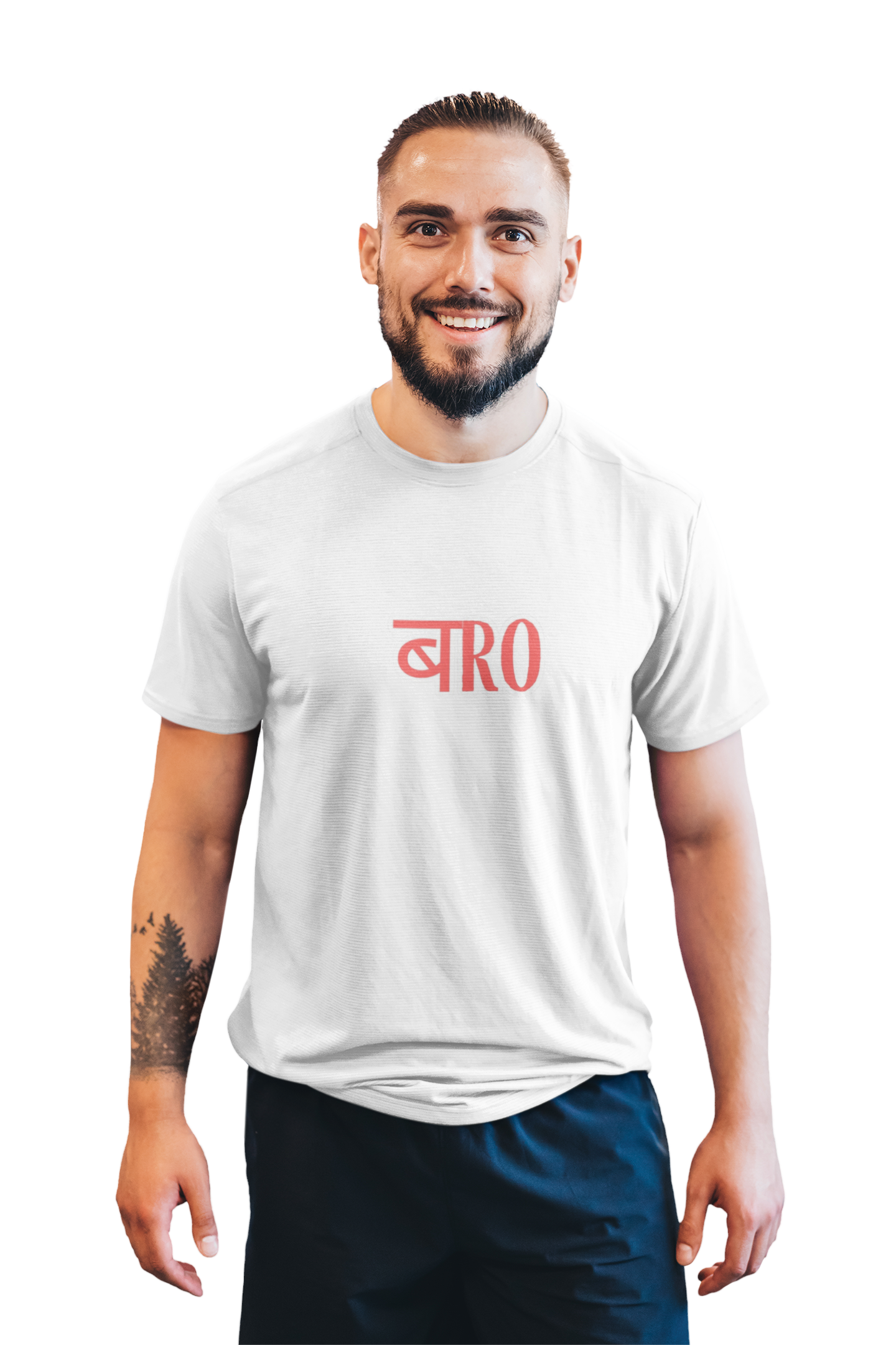 Bro Men’s Graphic Printed Black T-Shirt | Trendy Casual Wear