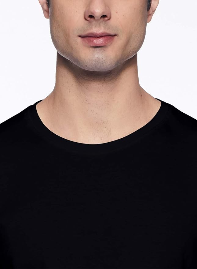 ALONE Minimalist Graphic Printed Black T-Shirt