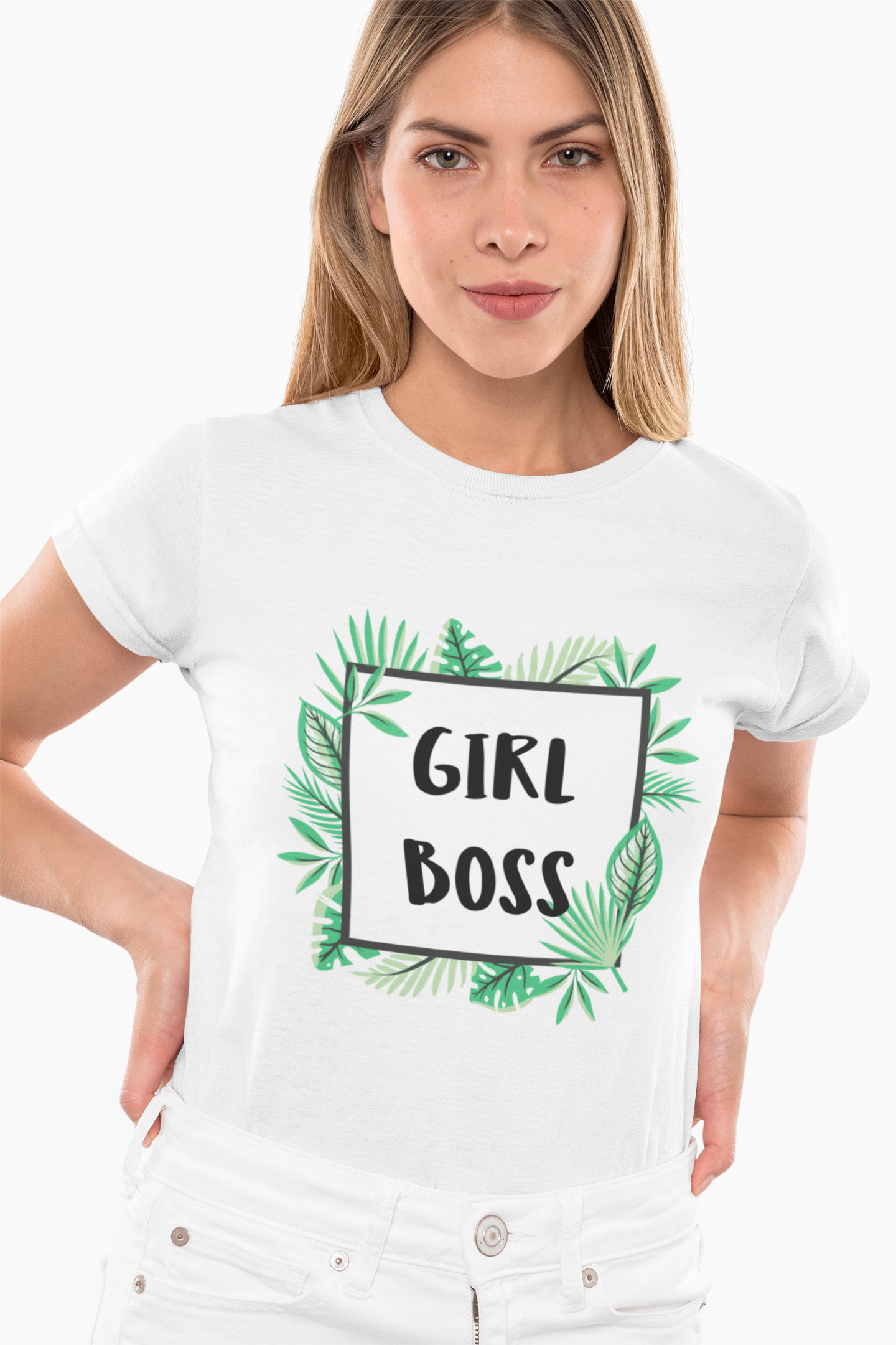 Girl Boss Botanical Power T-Shirt