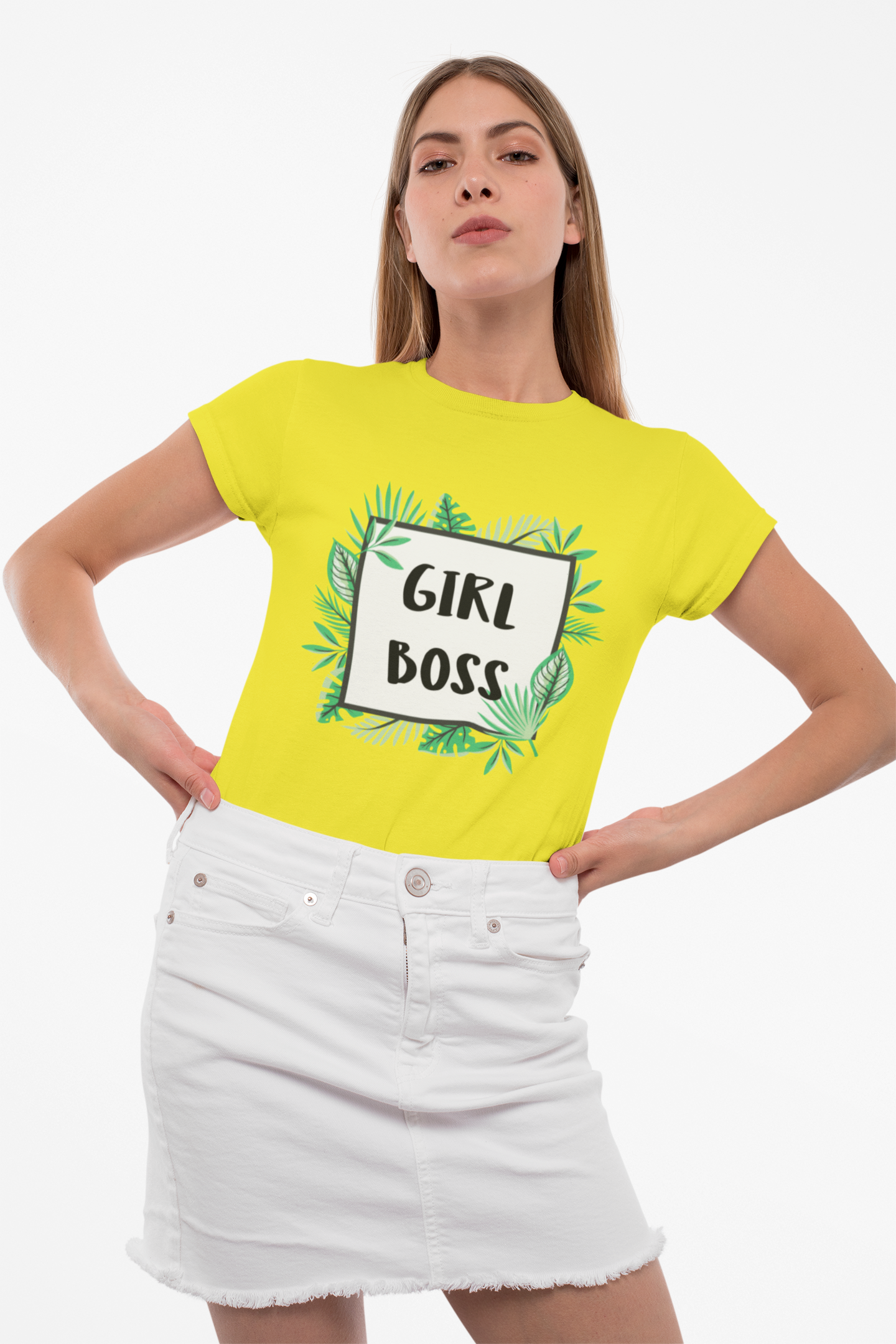Girl Boss Botanical Power T-Shirt