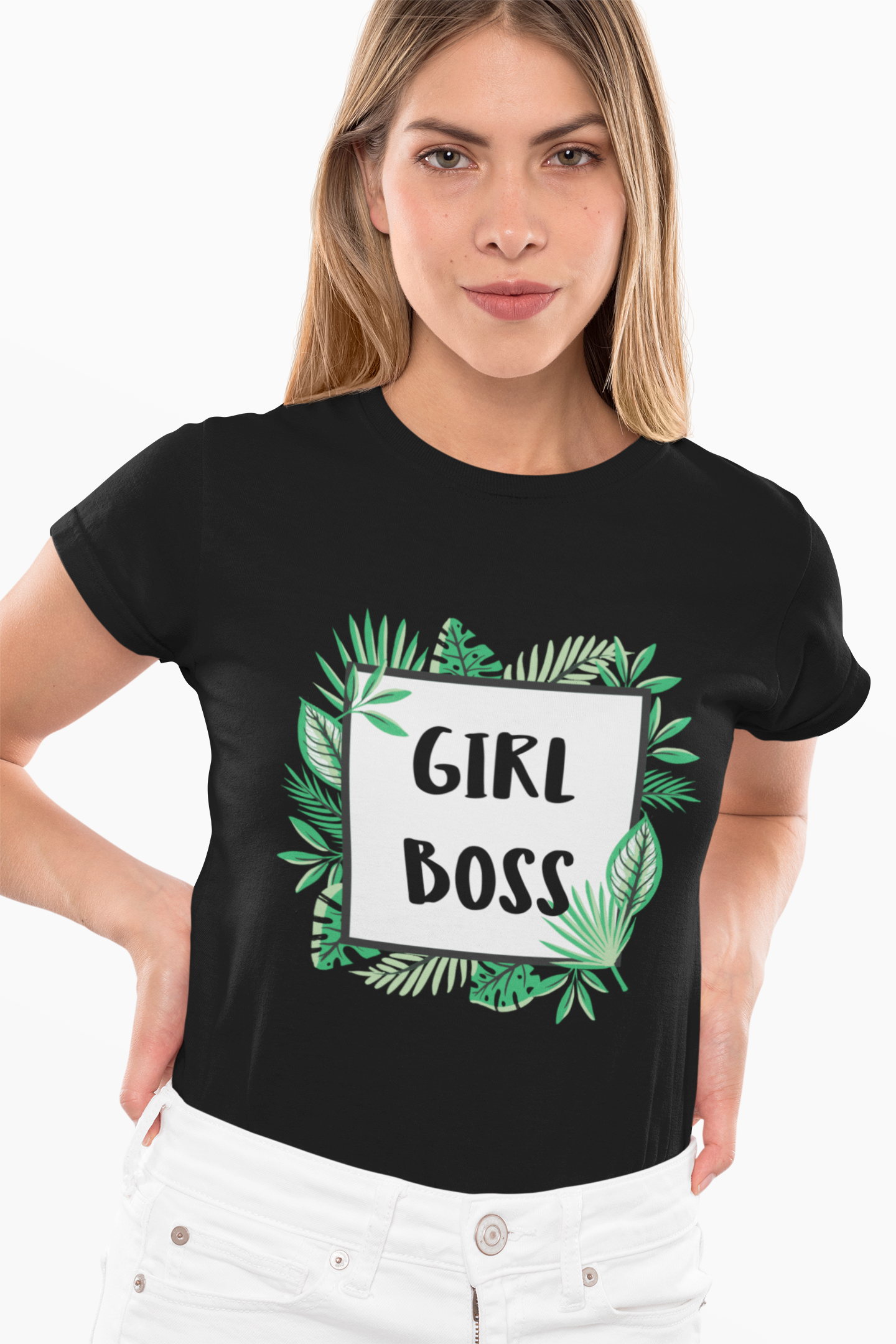 Girl Boss Botanical Power T-Shirt