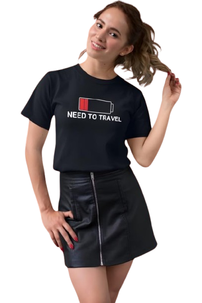 Low Battery Need to Travel T-Shirt