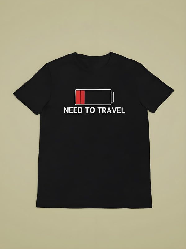 Low Battery Need to Travel T-Shirt