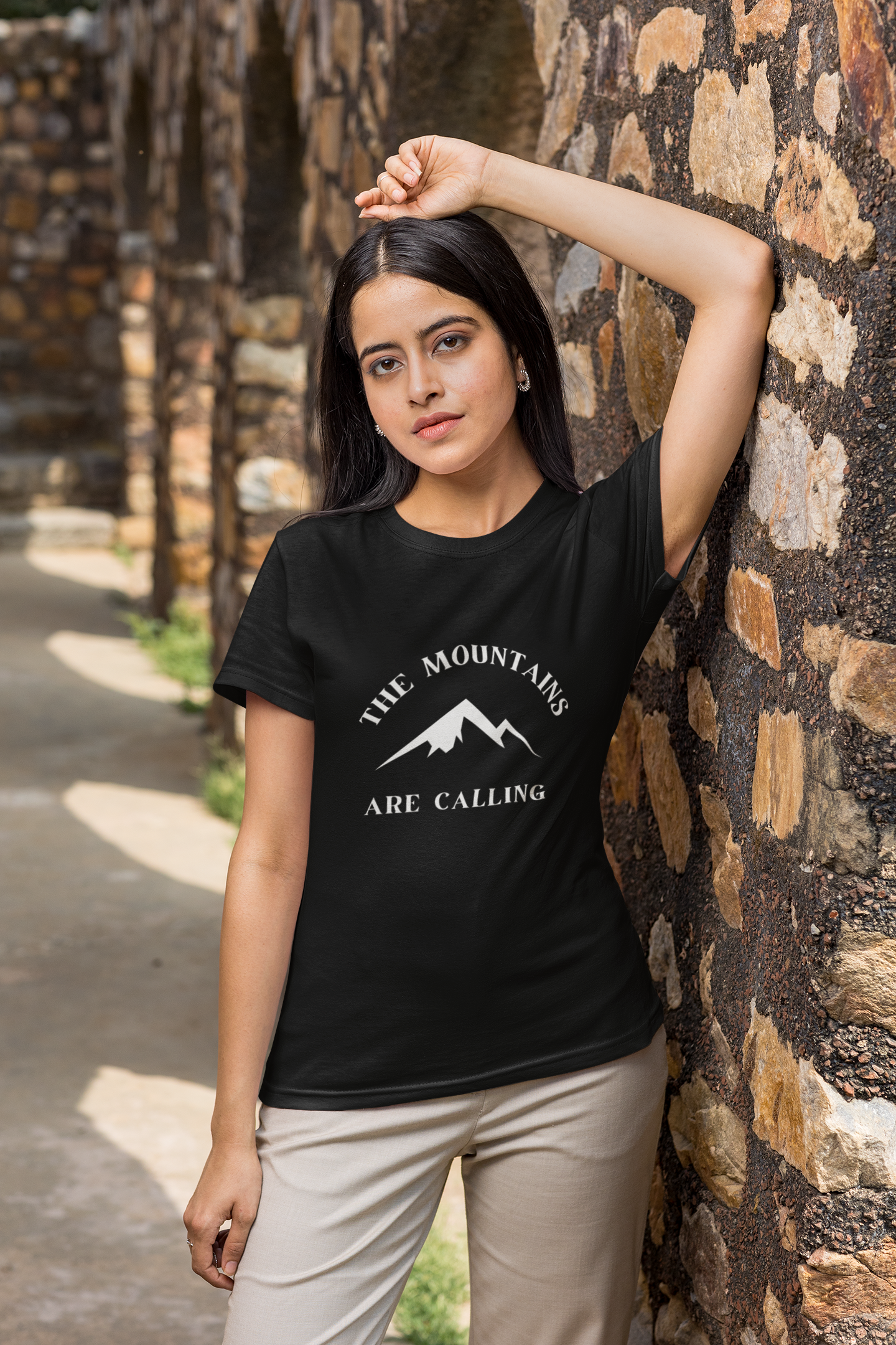 The Mountains Are Calling Adventure T-Shirt