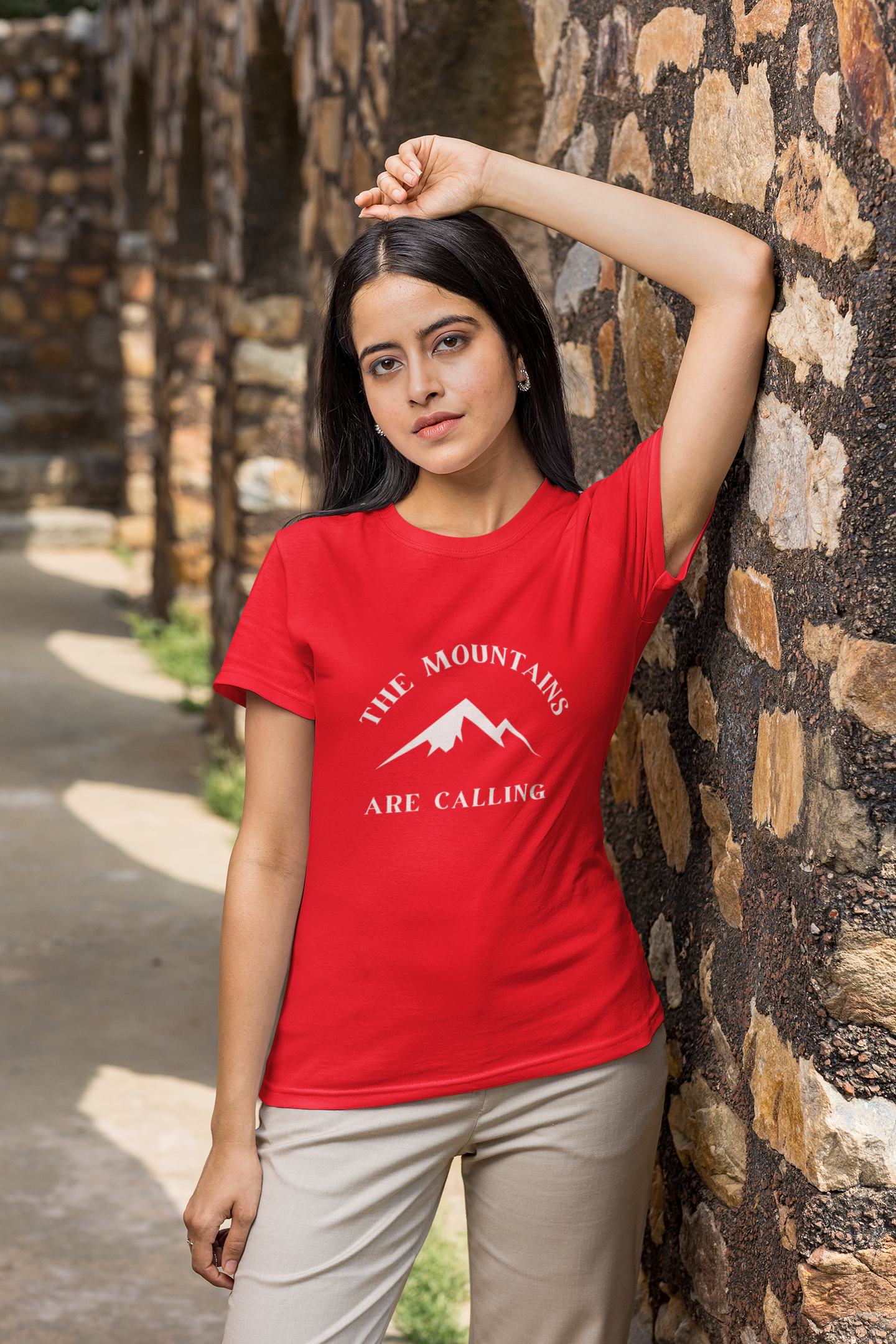 The Mountains Are Calling Adventure T-Shirt