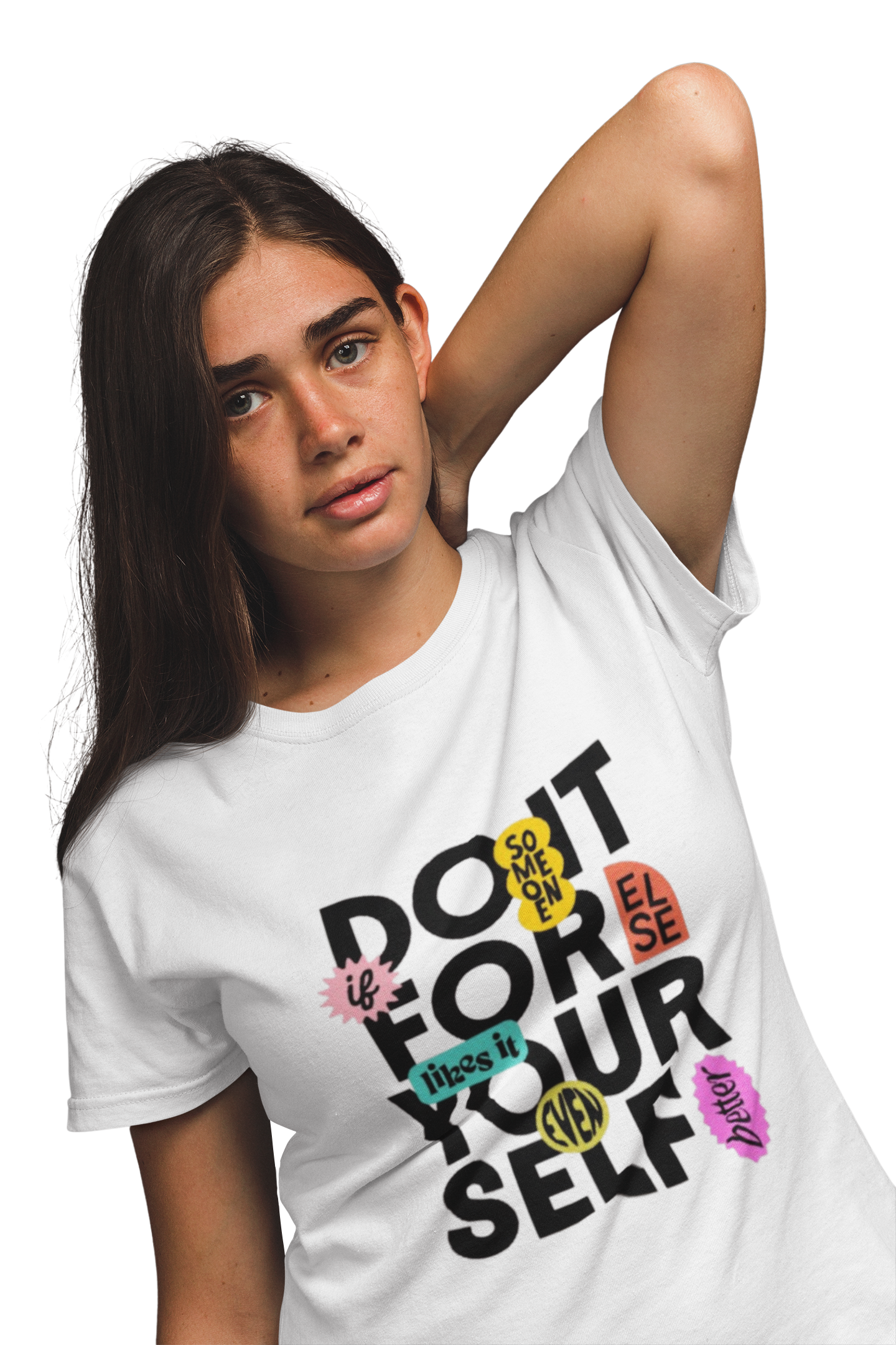 "Do It for Yourself" Motivational Quote T-Shirt