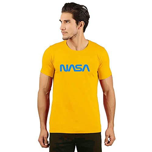NASA Logo Printed T-Shirt – Space-Inspired Casual Graphic Tee