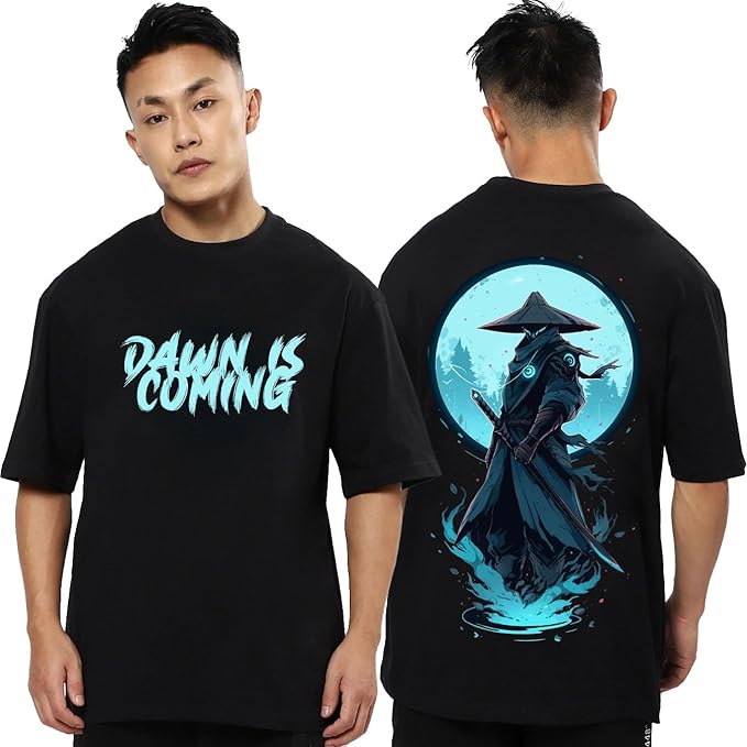 Dawn Is Coming Printed T-Shirt – Minimalist & Mindful Graphic Tee