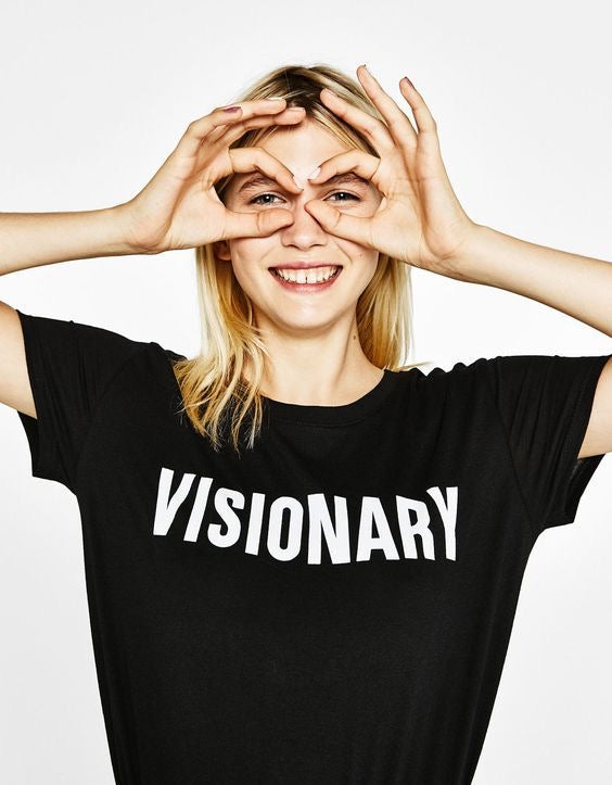 Visionary Graphic Printed Unisex T-Shirt – Bold & Minimalist Style