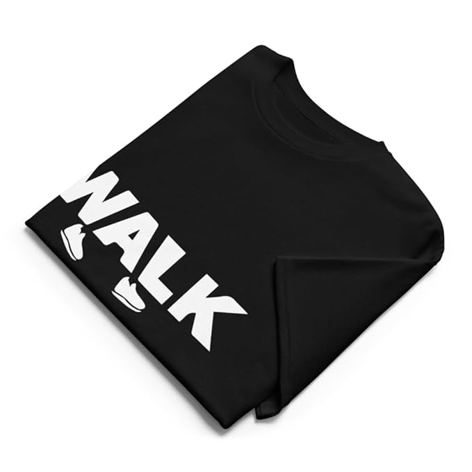 "WALK" Minimal Sneaker Graphic T-Shirt