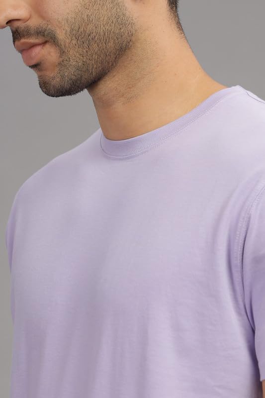 Spooky Skull Graphic Lavender T-Shirt for Men | Street Style Statement Tee by Pd Clori