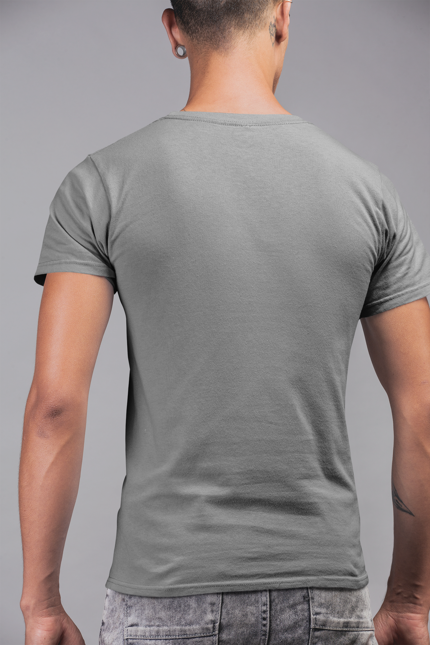 "Pahadi Original" Bold Typography Men's T-Shirt