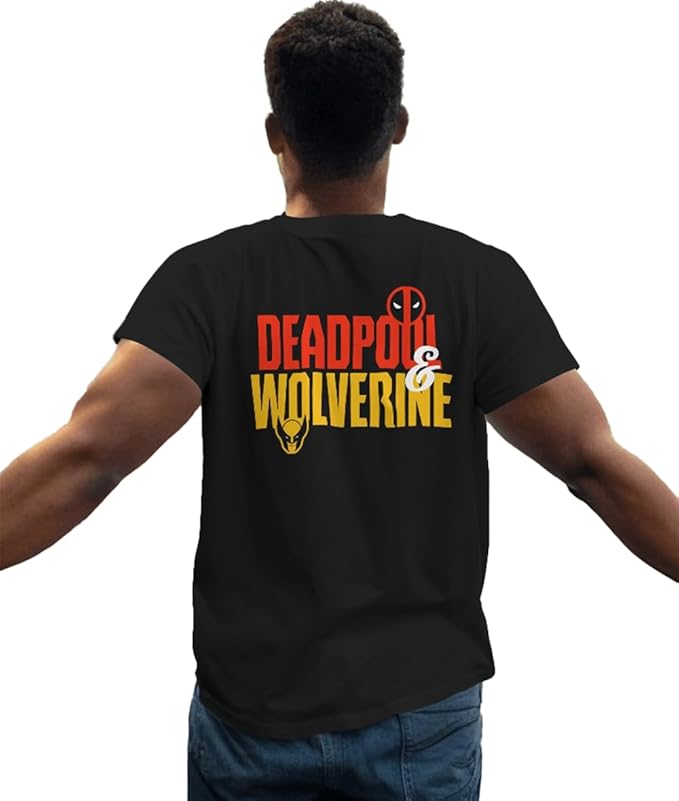 "Deadpool & Wolverine Iconic Duo Graphic T-Shirt"