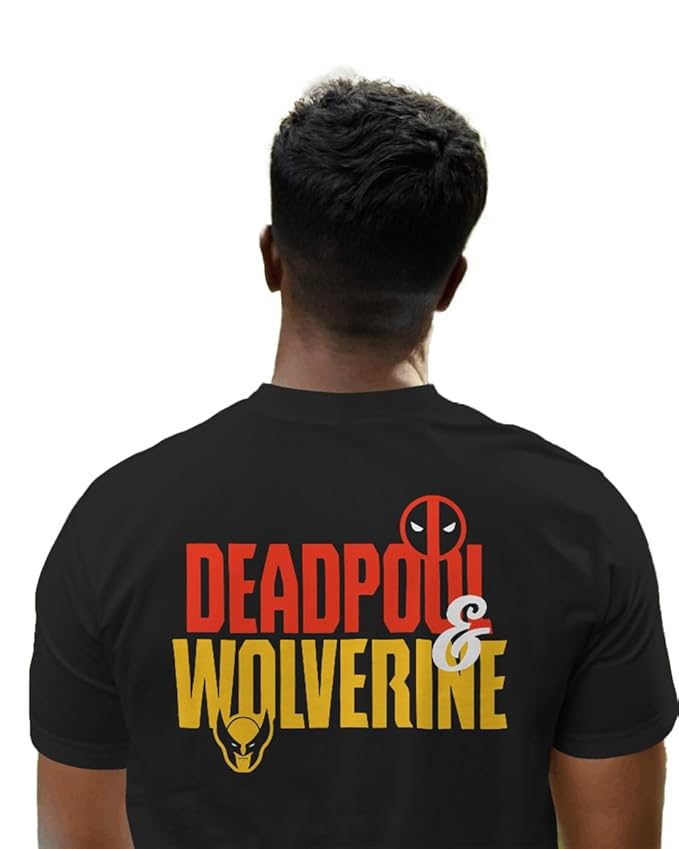 "Deadpool & Wolverine Iconic Duo Graphic T-Shirt"