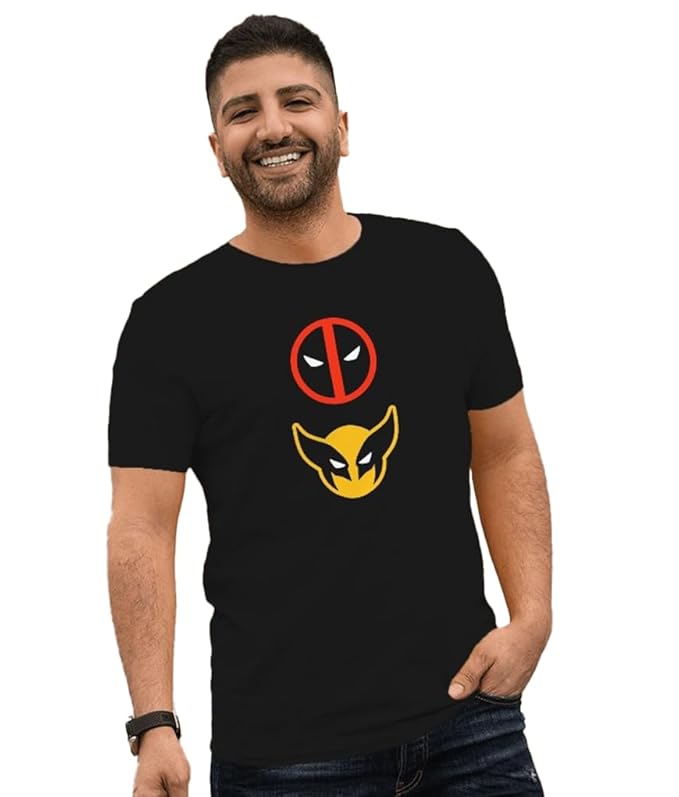 "Deadpool & Wolverine Iconic Duo Graphic T-Shirt"