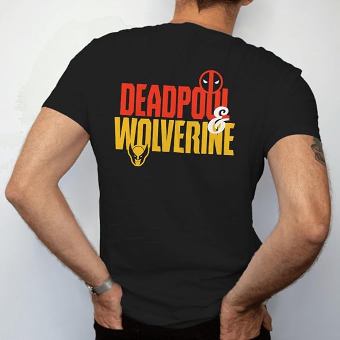"Deadpool & Wolverine Iconic Duo Graphic T-Shirt"