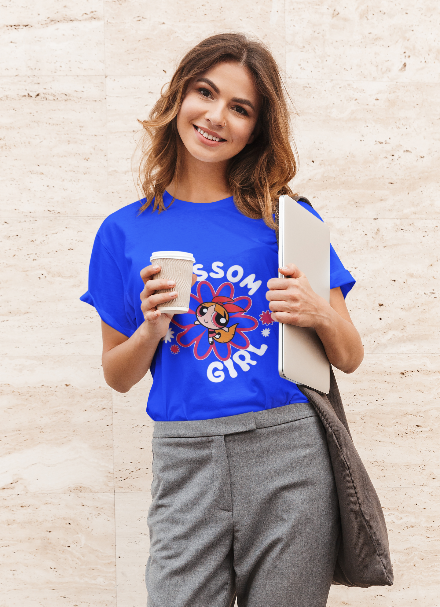 Blossom Girl Graphic Printed T-Shirt – Black | PD Clori