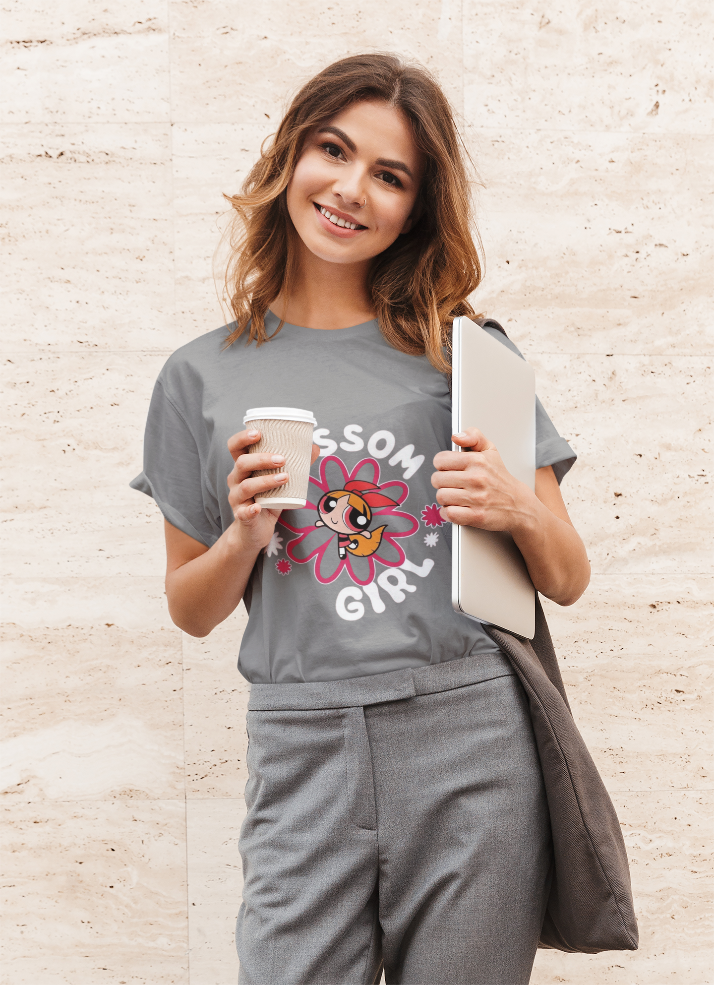 Blossom Girl Graphic Printed T-Shirt – Black | PD Clori