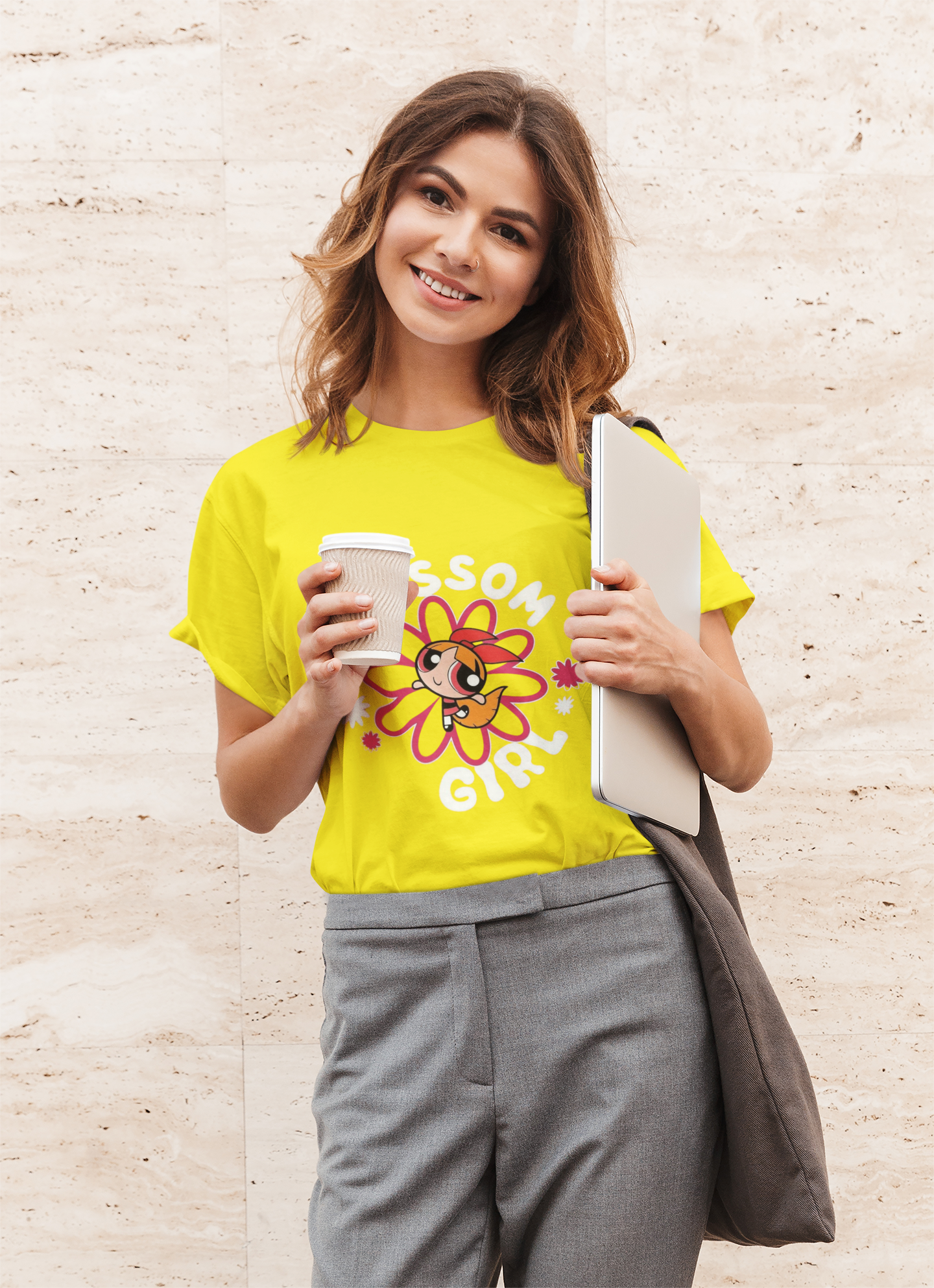 Blossom Girl Graphic Printed T-Shirt – Black | PD Clori