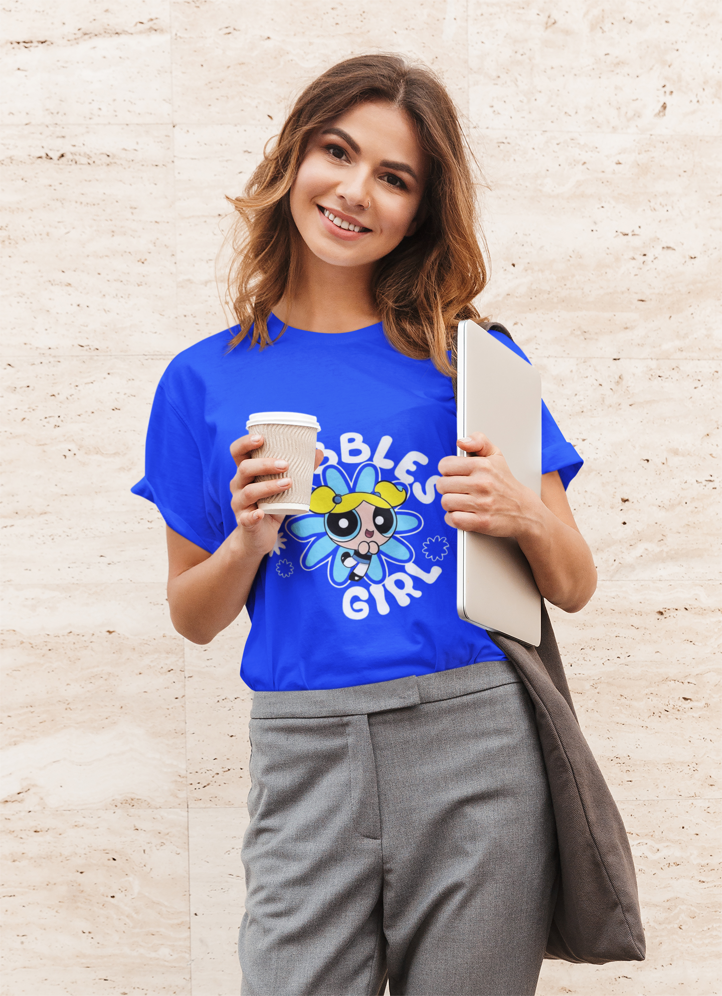 Bubbles Cup Graphic Printed T-Shirt – Cute & Quirky Edition