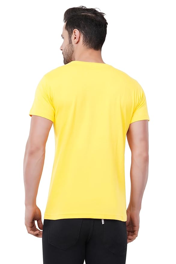 Never Too Late – Graphic Yellow T-Shirt