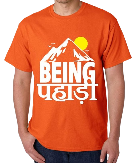 Being Pahadi Graphic Print Men’s T-Shirt