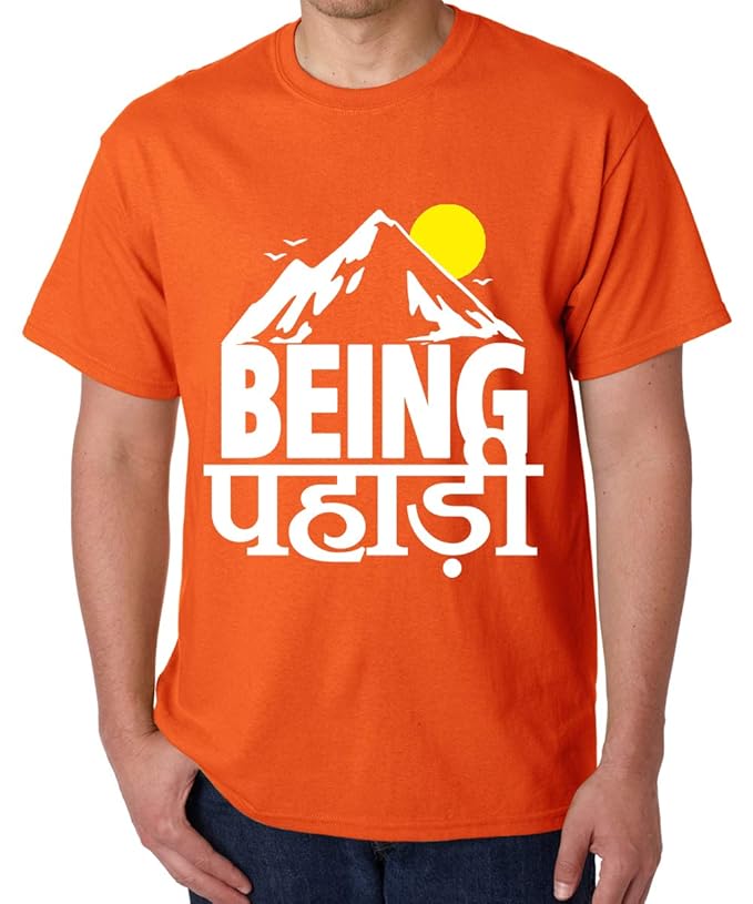 Being Pahadi Graphic Printed T-Shirt