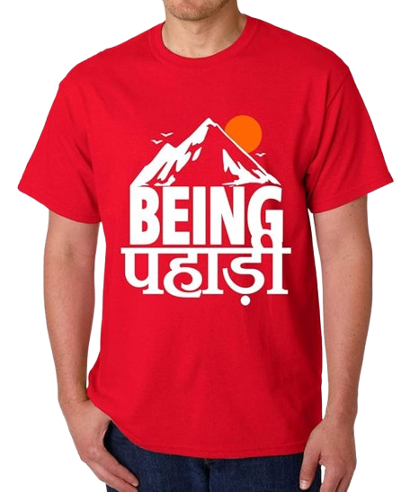 Being Pahadi Graphic Print Men’s T-Shirt