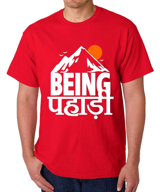 Being Pahadi Graphic Printed T-Shirt