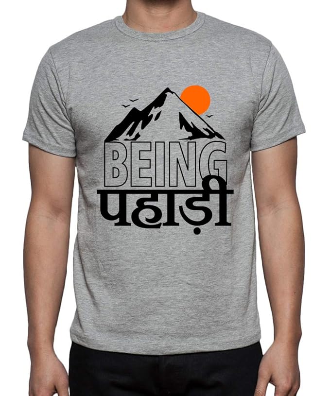 Being Pahadi Graphic Printed T-Shirt